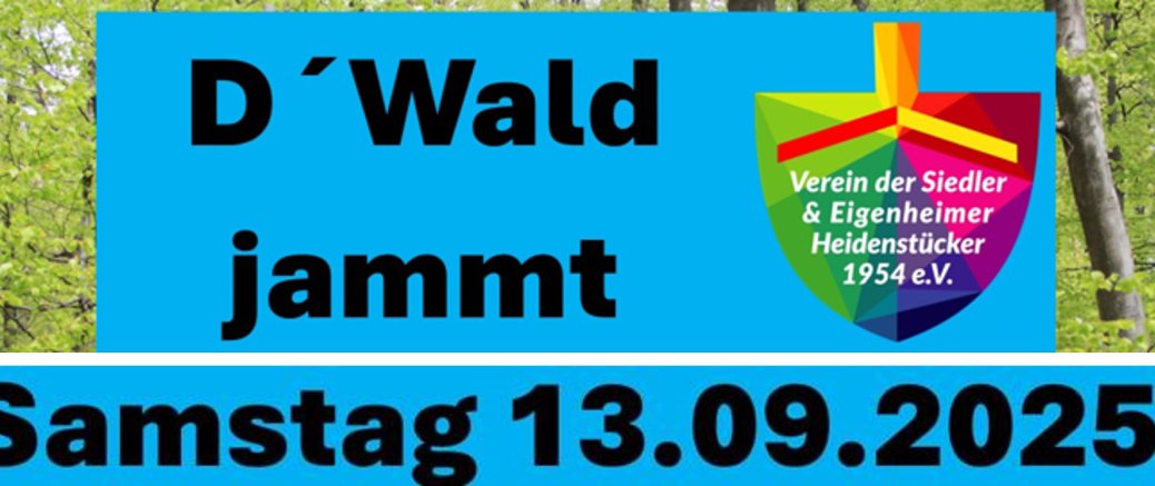 D'Wald jammt in der 7. Auflage D'Wald jammt in der 7. Auflage