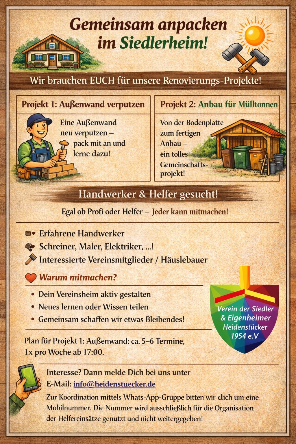 Renovierung_Siedlerheim